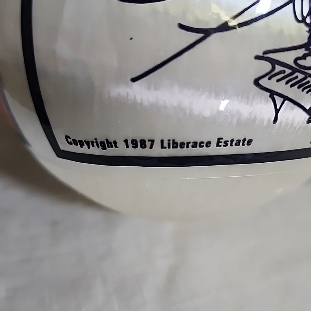 Liberace 1987 Rare Christmas ornament limited edition